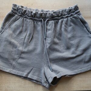 Z Supply Women's Gray Drawstring Athletic Shorts - Size M